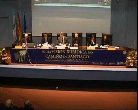 Inauguraci&oacute;n. - Congreso sobre Unha Visión Xuridica do Camiño de Santiago